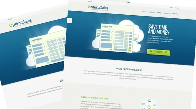 OptimaSales HTML Hosting Template