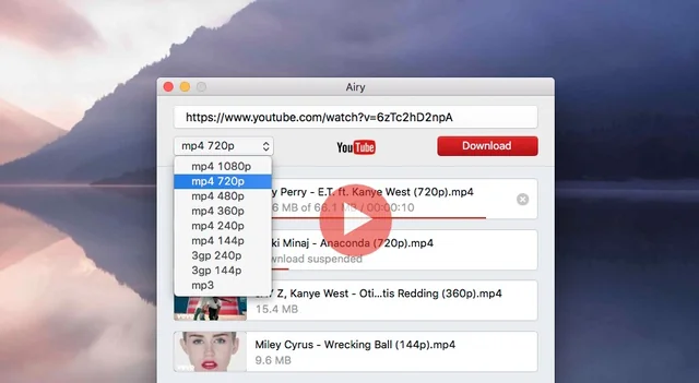 Airy Review - An Excellent App to have for Downloading YouTube Videos