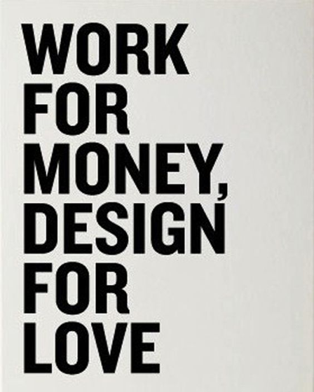 work of money design for love