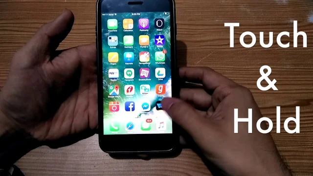 Deleting Apps on iPhone 7 - See How It is Done