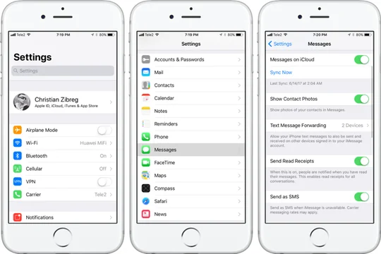 Few Easy Steps to Sync iMessage across Your Multiple Devices
