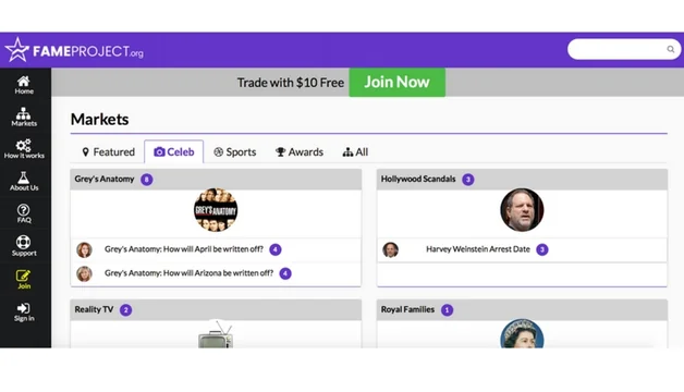 Pop Culture Fans Now Have Their Own Kind of March Madness: Fame Project