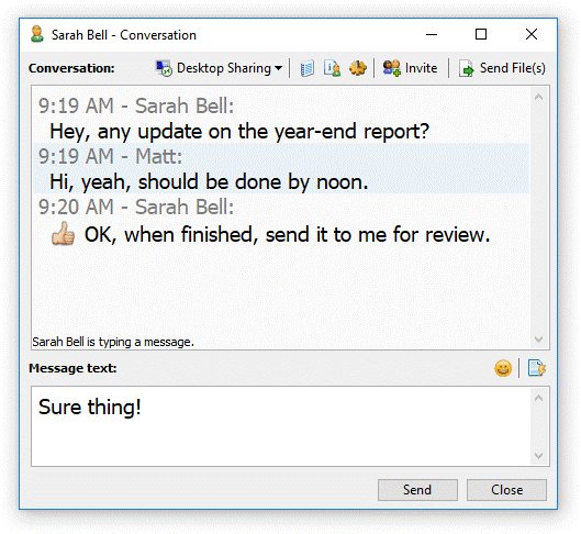 The Messaging Process