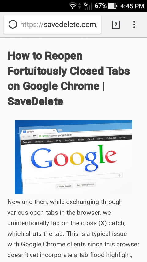 google chrome