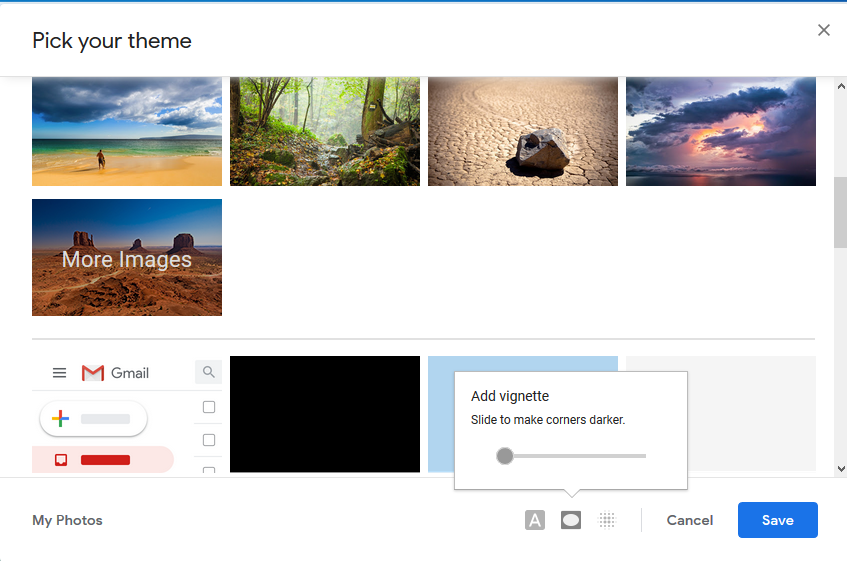 gmail themes