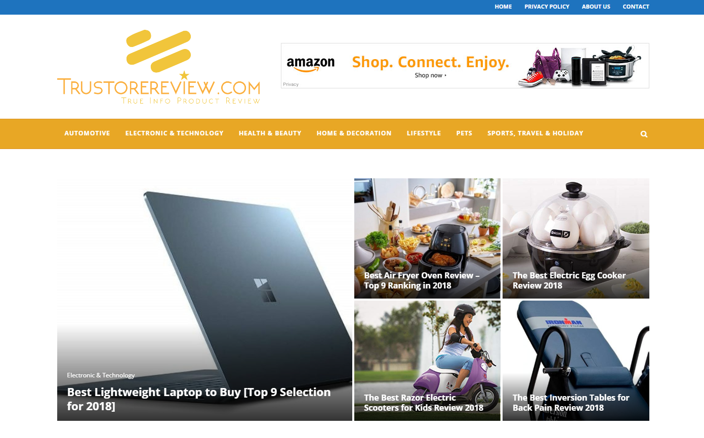 product review site
