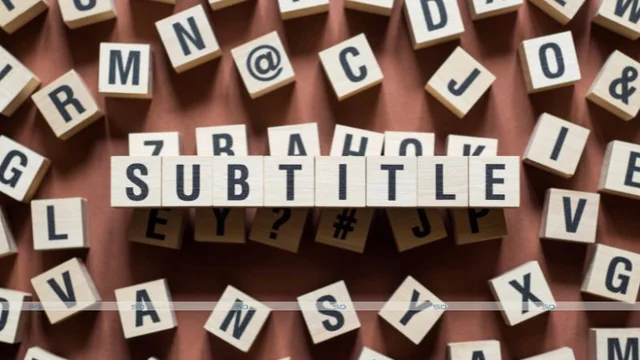 What Are Localization Subtitling Services?