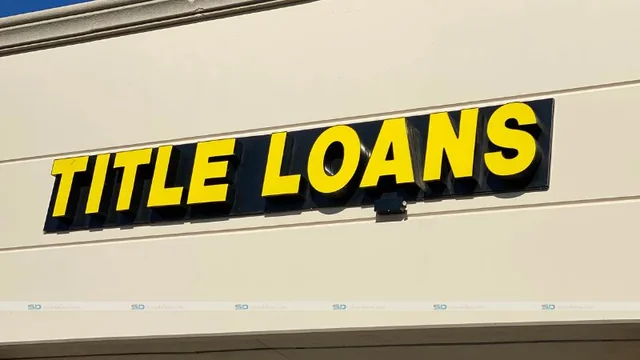 Panhandle Title Loan and its Benefits