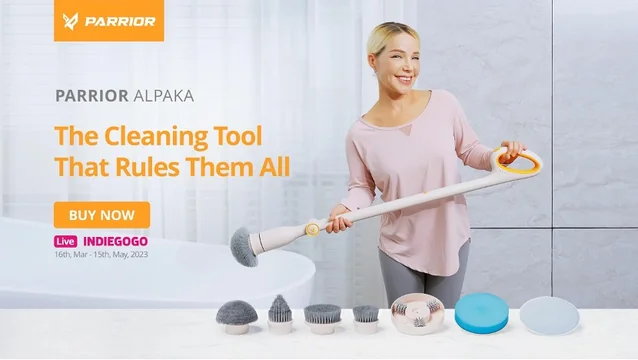 PARRIOR: The Cleaning Tool That Rules Them All Have Launched On Kickstarter And Indiegogo