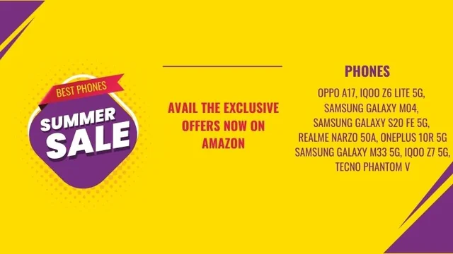 Best Selling Phones in Amazon Great Summer Sale