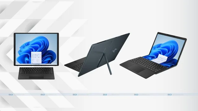 The HP Spectre Fold stands as the most slender 17-inch foldable personal computer globally