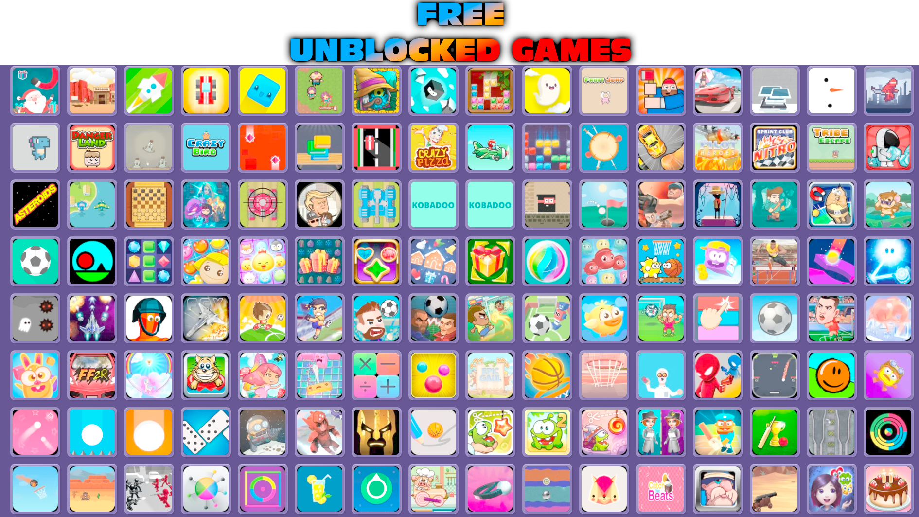 free unblocked games