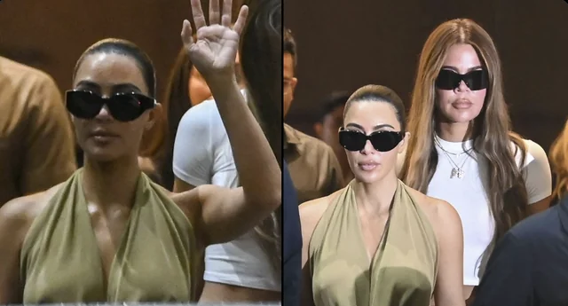 Kim and Khloe Kardashian Bring Glamour to Mumbai for Anant-Radhika Wedding