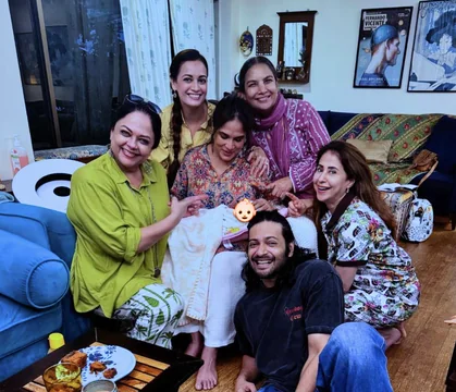 Celebrating Motherhood: Richa Chadha Welcomes Shabana Azmi, Dia Mirza, Urmila Matondkar, and Tanvi Azmi