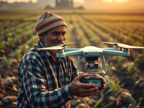 Drones are swooping in to save Indian farmers!