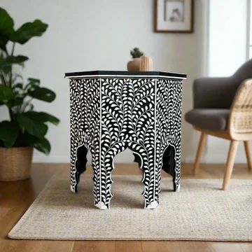2025 Highlights On Trending Bone Inlay Side Tables