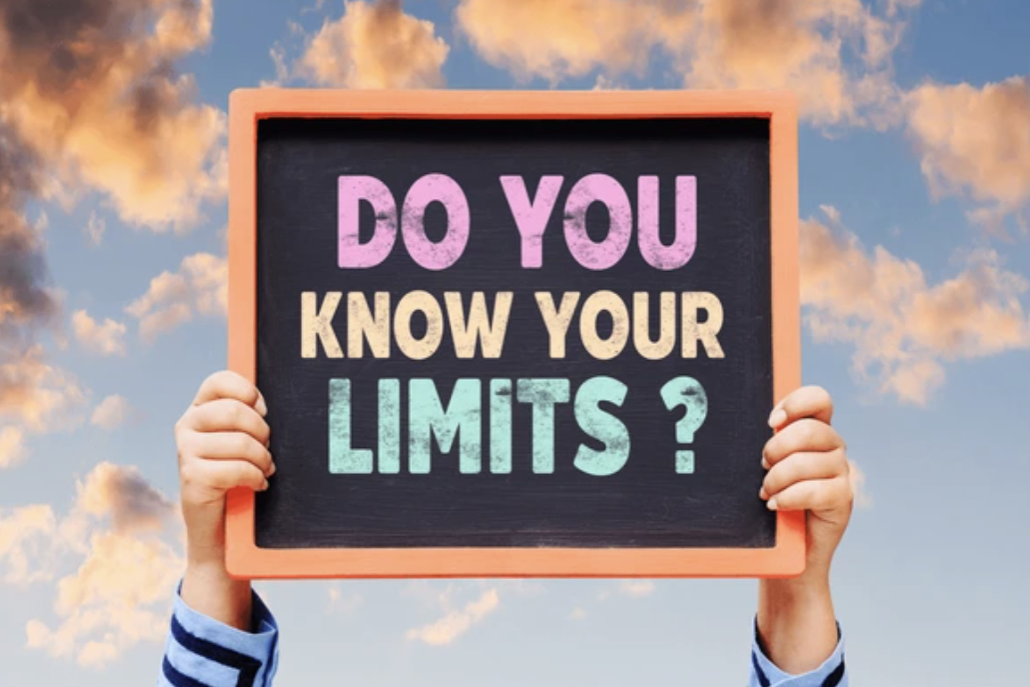 Set limits for yourself
