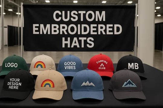 Create Long-Lasting Brand Exposure with Custom Embroidered Hats