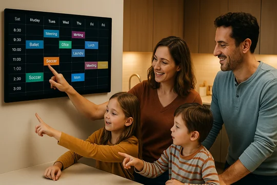 The Digital Wall Calendar Revolution: How Smart Family Organization is Transforming Modern Homes
