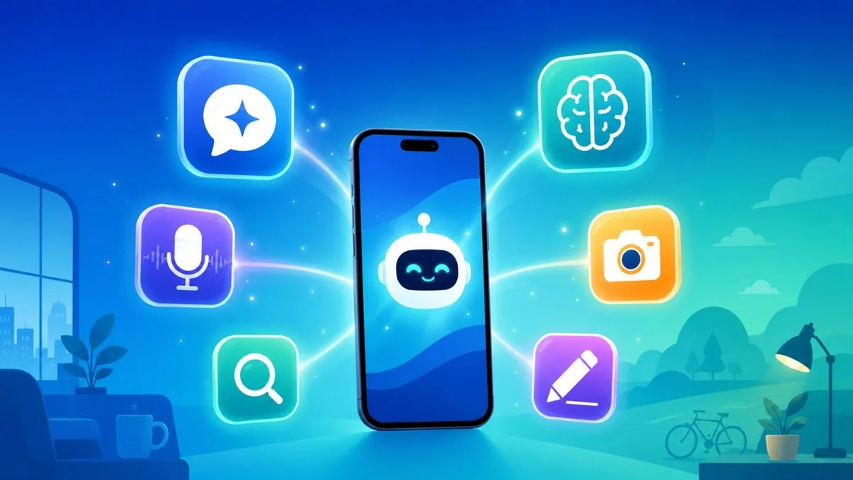 Best AI apps for everyday life on a smartphone