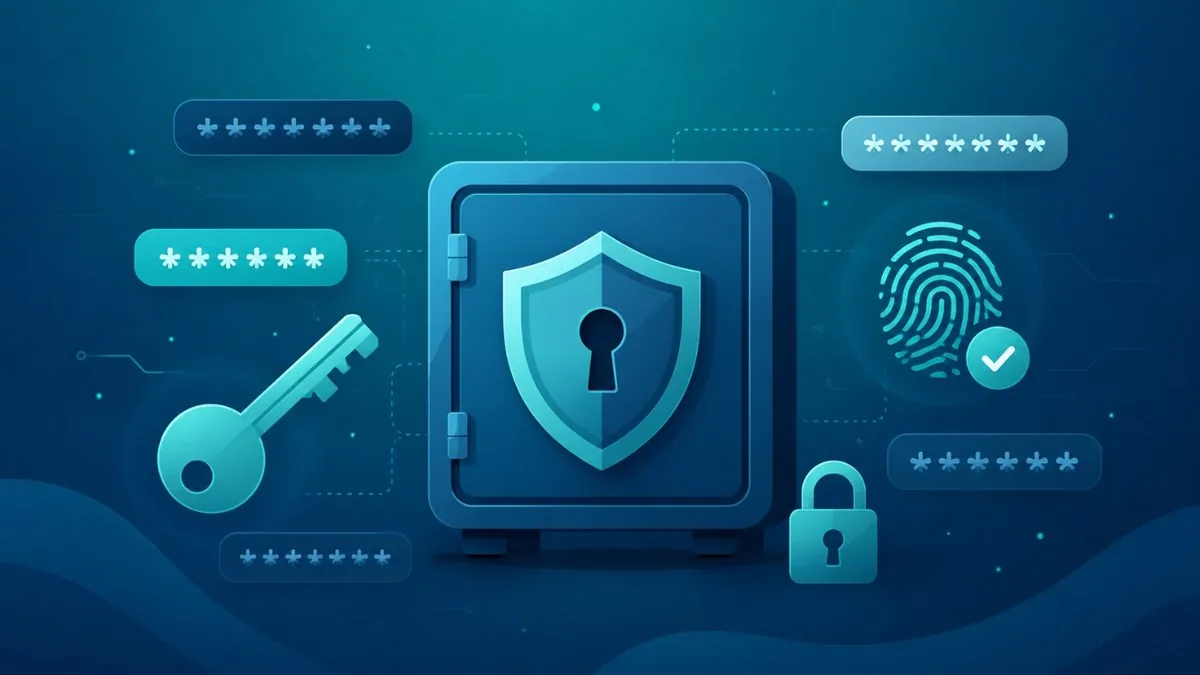 Password manager vault and online security