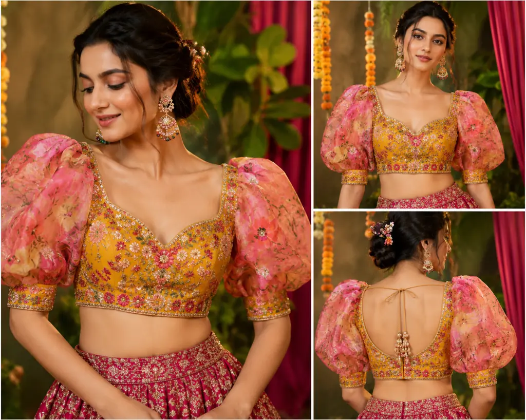 Simple cotton blouse design ideas for daily wear