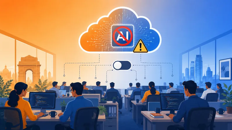Indian IT delivery center developers facing uncertainty over AI model access