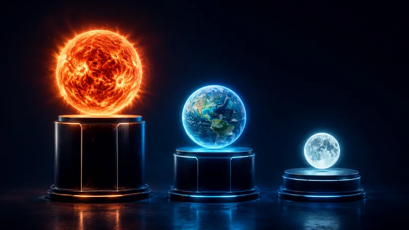 Three glowing tiers labeled Sol, Terra and Luna representing flagship, balanced and fast AI models