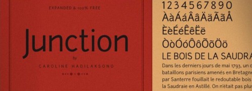 junction free fonts