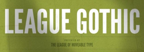 league-gothic free fonts