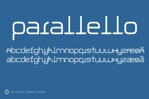 parallello-font free fonts