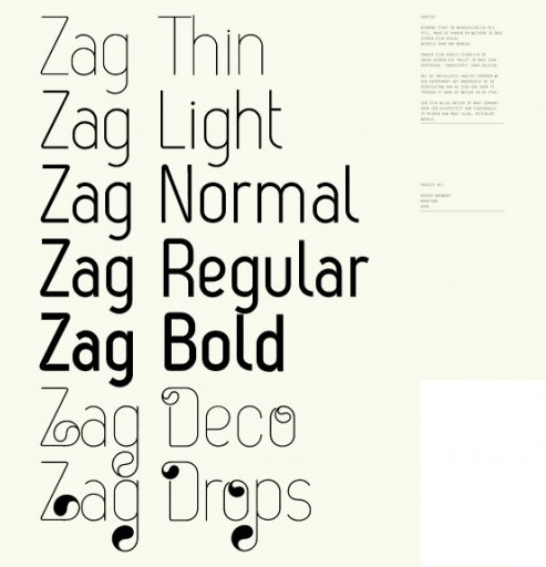 zag Creative Fonts For Free Download