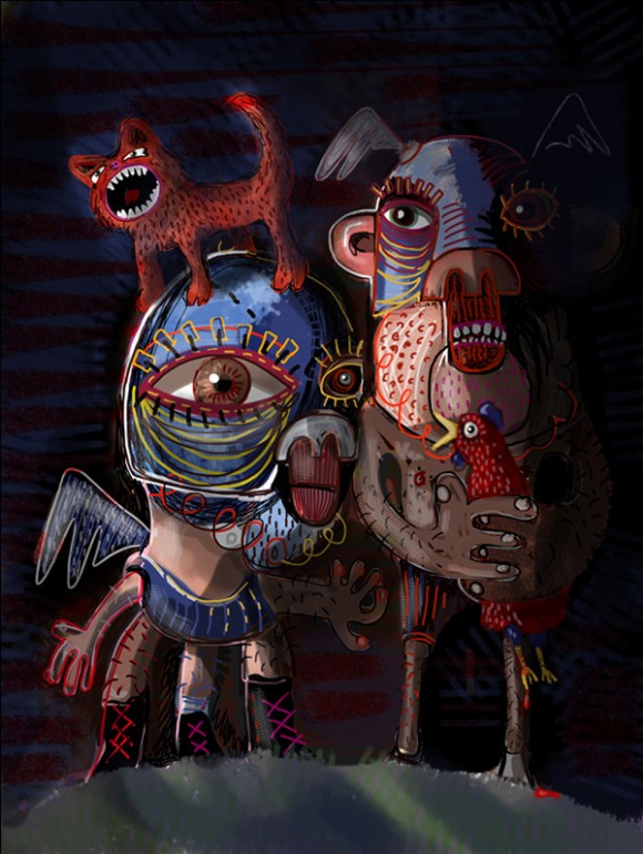 Artistic Examples Of iPad Finger Painting