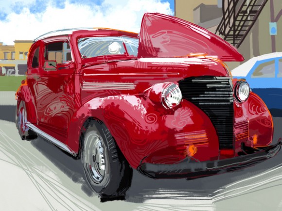 Artistic Examples Of iPad Finger Painting