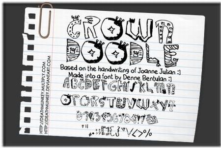 creative handwritten fonts