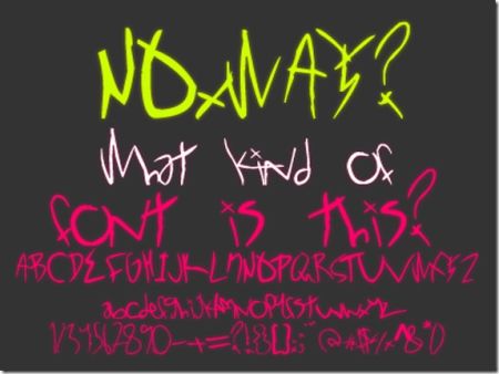 creative handwritten fonts