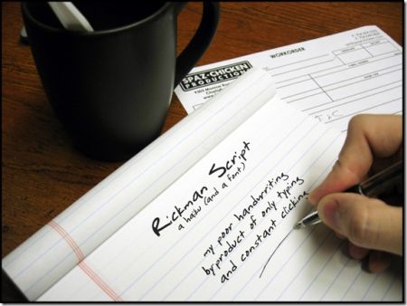 creative handwritten fonts