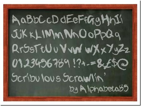 creative handwritten fonts