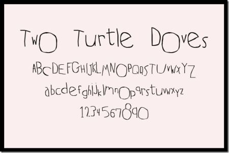 creative handwritten fonts