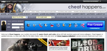 Game Cheat Code Websites