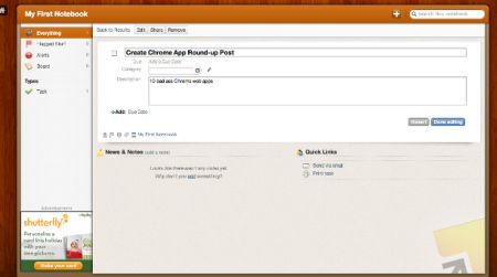 Google Chrome Web Apps