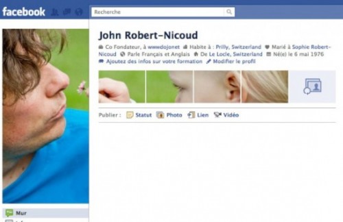 Facebook Profile Page Design