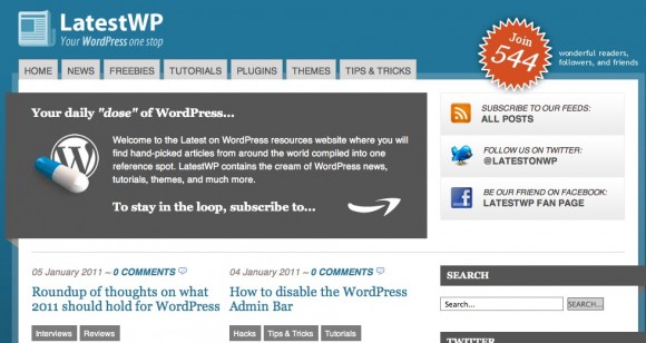 Latest WP