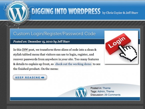 Digging Into WordPress
