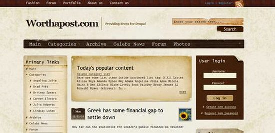 High Quality Drupal Themes