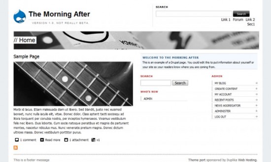 High Quality Drupal Themes