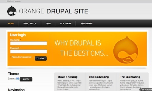 High Quality Drupal Themes