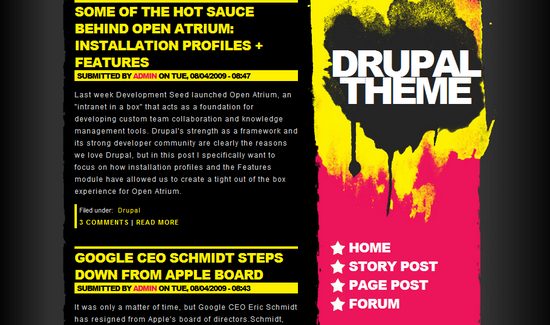 High Quality Drupal Themes