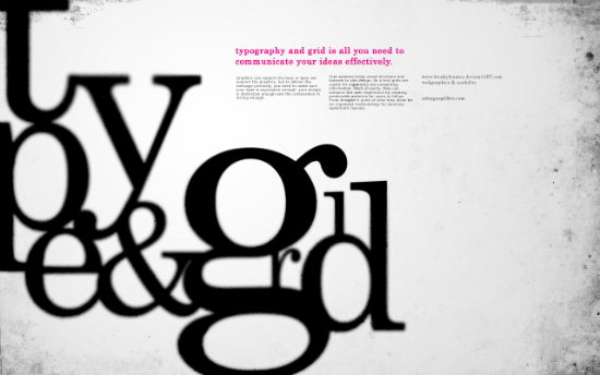 Type & Grid