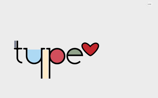 I Love Type Wallpaper